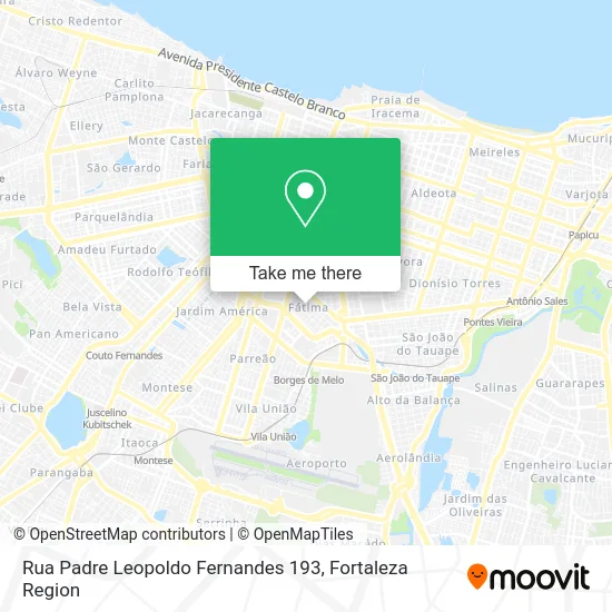 Rua Padre Leopoldo Fernandes 193 map
