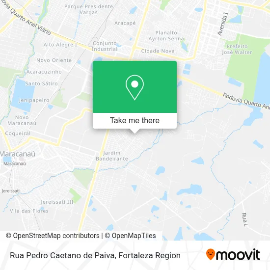 Rua Pedro Caetano de Paiva map