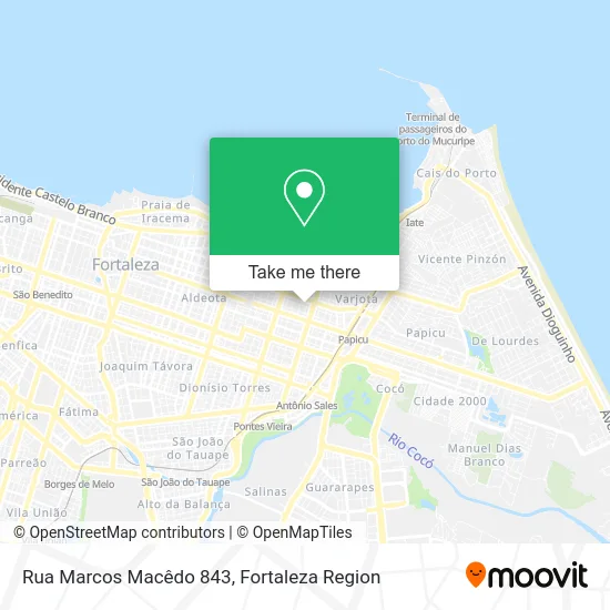 Rua Marcos Macêdo 843 map