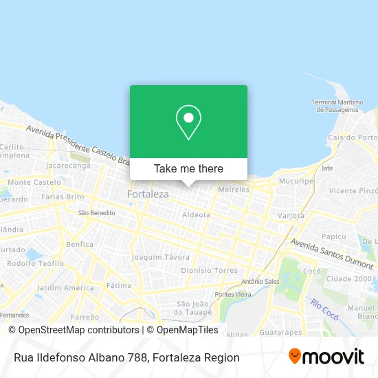 Rua Ildefonso Albano 788 map