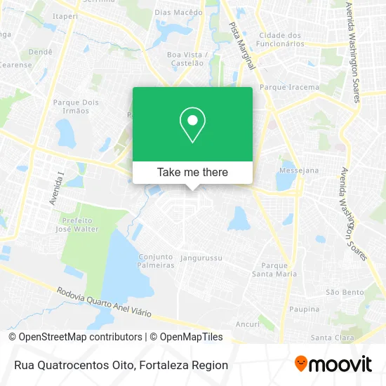 Rua Quatrocentos Oito map