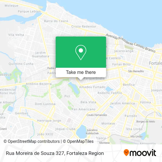 Rua Moreira de Souza 327 map