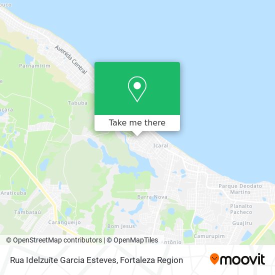 Rua Idelzuíte Garcia Esteves map