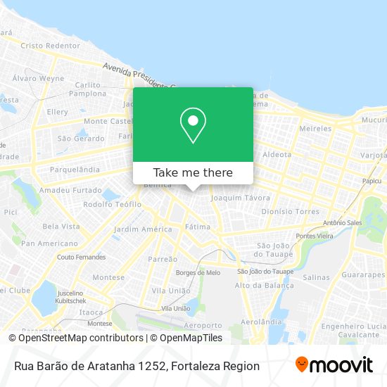 Rua Barão de Aratanha 1252 map