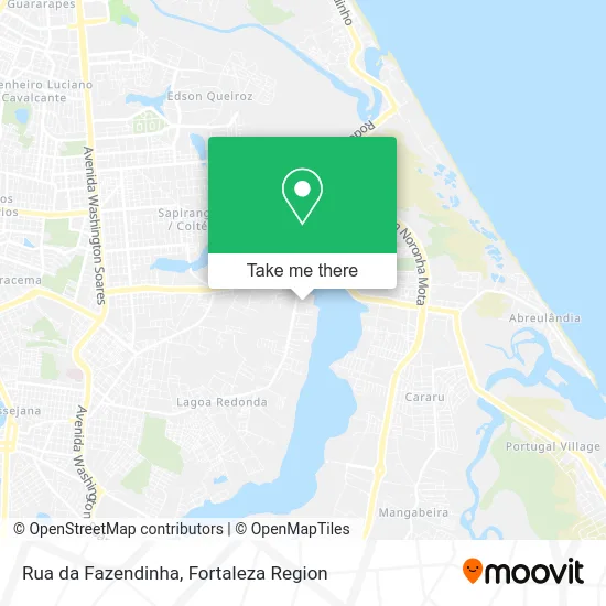 Rua da Fazendinha map