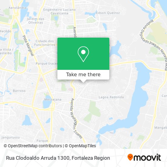 Rua Clodoaldo Arruda 1300 map
