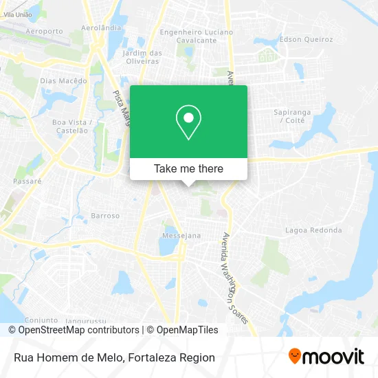 Rua Homem de Melo map