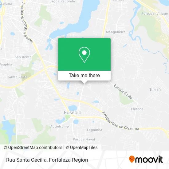 Rua Santa Cecília map