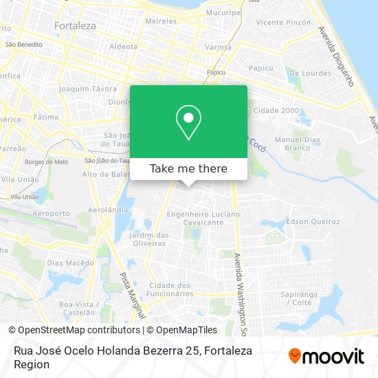 Rua José Ocelo Holanda Bezerra 25 map