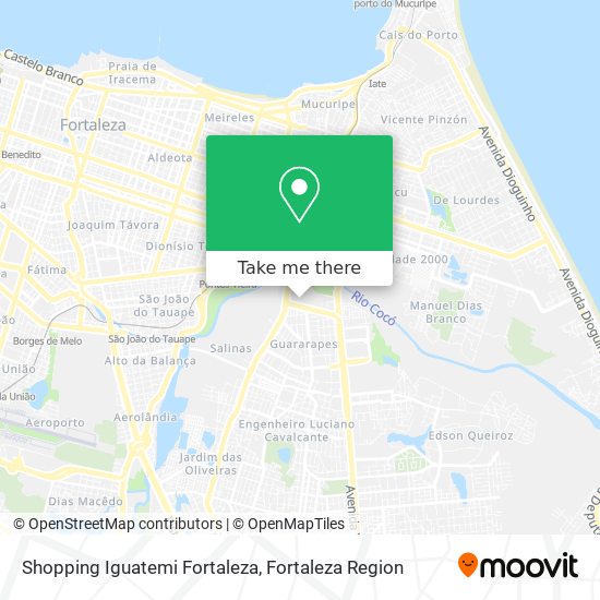 Shopping Iguatemi Fortaleza map
