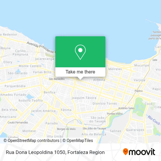 Rua Dona Leopoldina 1050 map