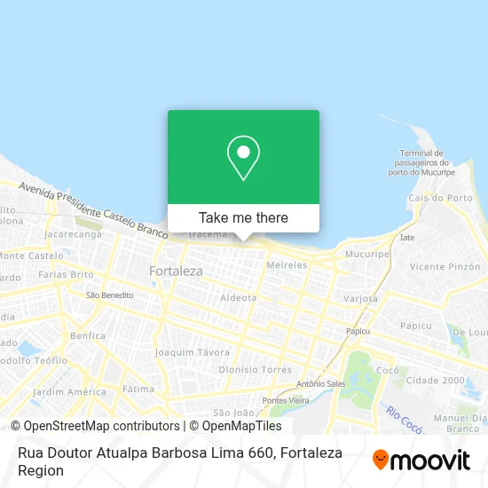 Rua Doutor Atualpa Barbosa Lima 660 map