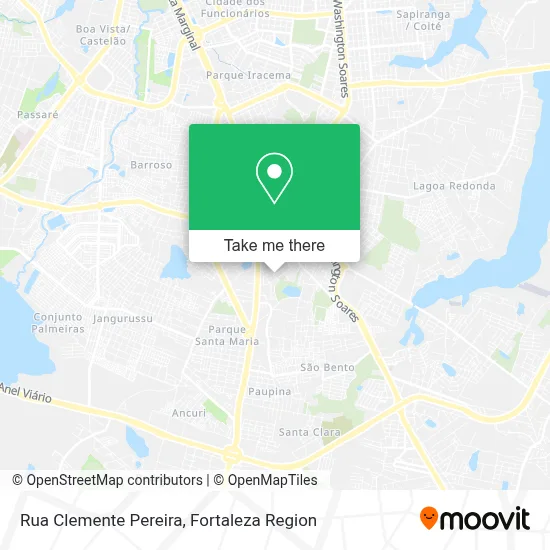 Rua Clemente Pereira map
