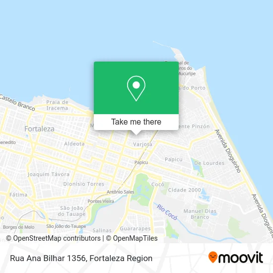 Rua Ana Bilhar 1356 map