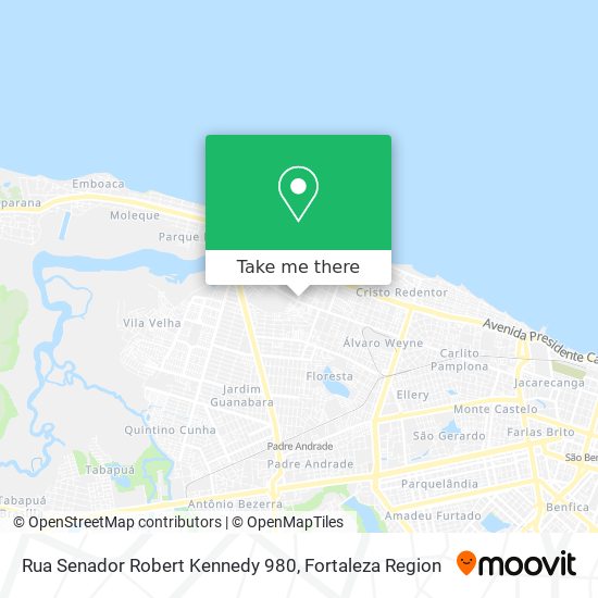 Rua Senador Robert Kennedy 980 map