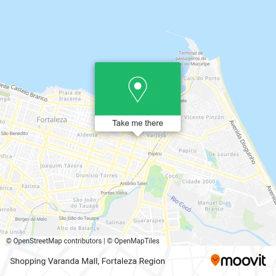 Shopping Varanda Mall map