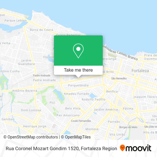 Rua Coronel Mozart Gondim 1520 map