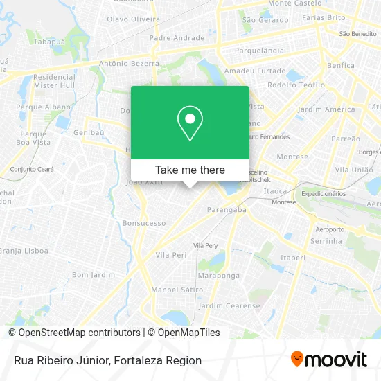 Rua Ribeiro Júnior map