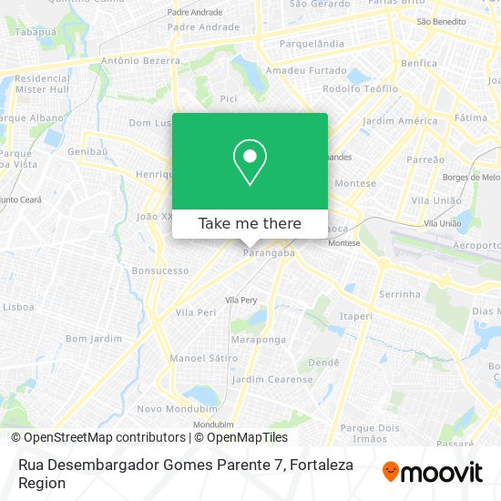 Rua Desembargador Gomes Parente 7 map