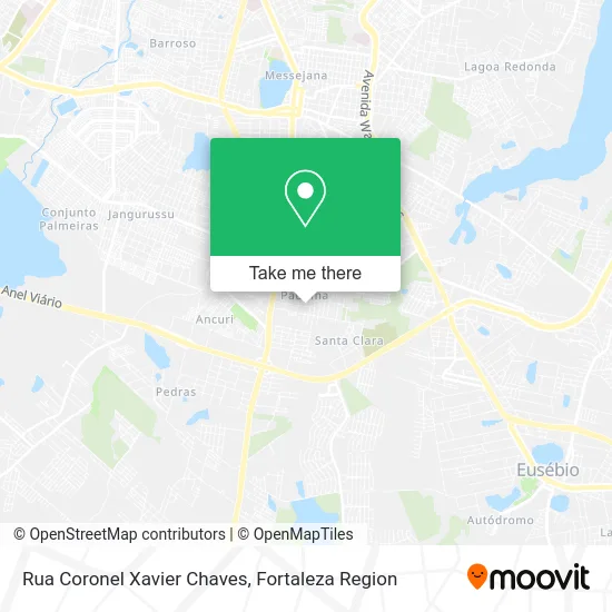 Rua Coronel Xavier Chaves map