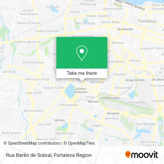 Rua Barão de Sobral map