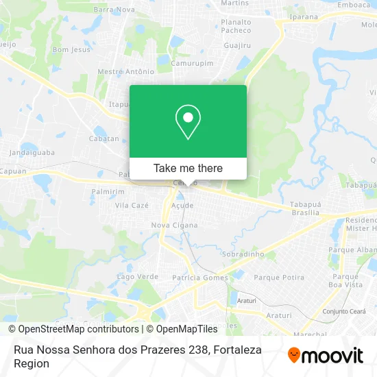 Rua Nossa Senhora dos Prazeres 238 map