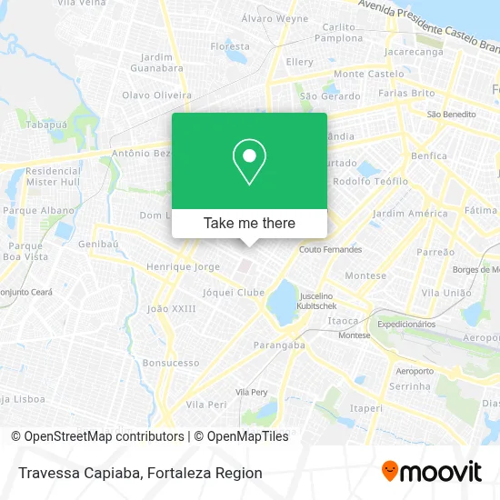 Travessa Capiaba map