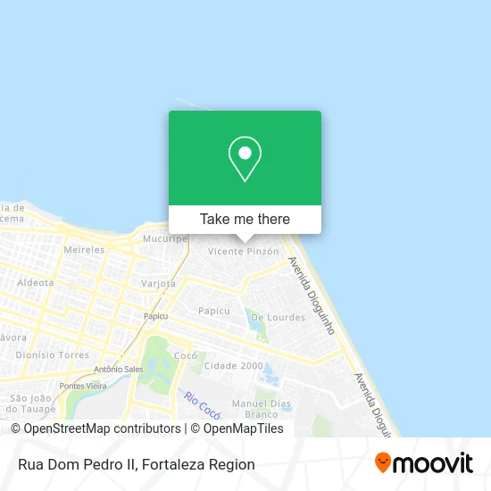 Rua Dom Pedro II map