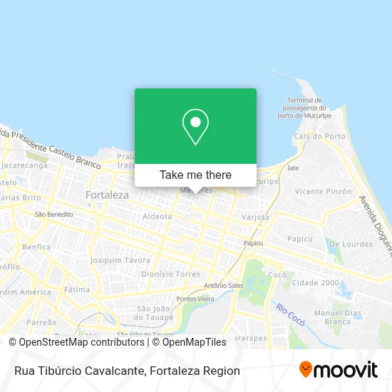 Rua Tibúrcio Cavalcante map