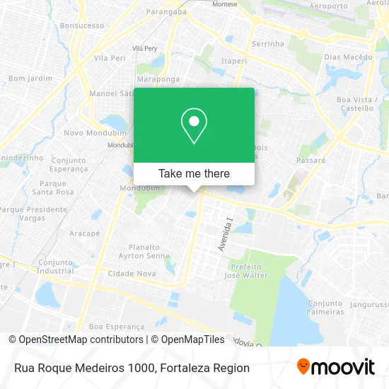 Rua Roque Medeiros 1000 map