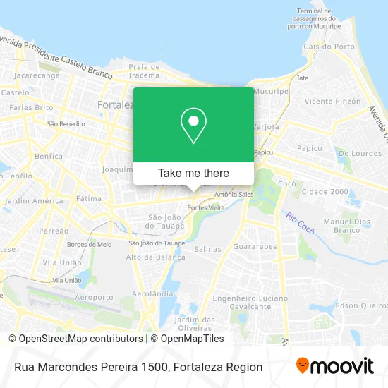 Rua Marcondes Pereira 1500 map