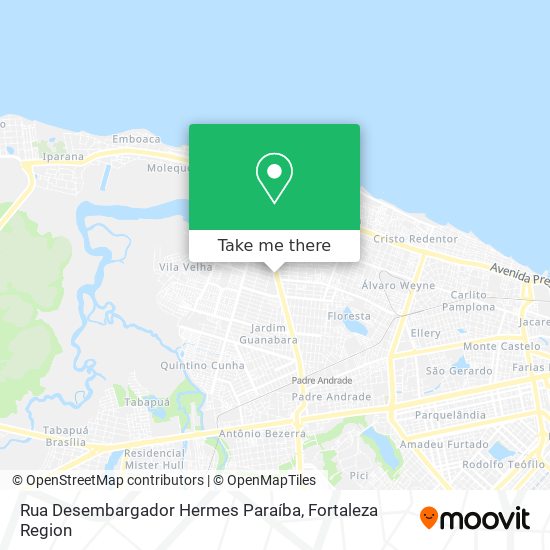 Rua Desembargador Hermes Paraíba map