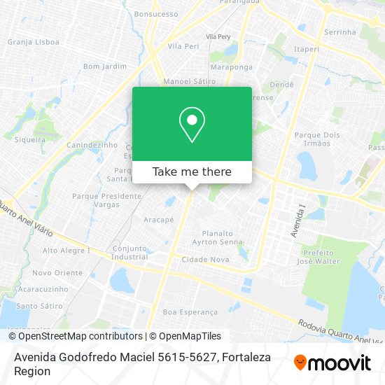 Mapa Avenida Godofredo Maciel 5615-5627