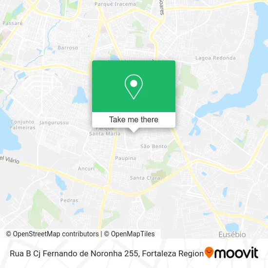 Rua B Cj Fernando de Noronha 255 map
