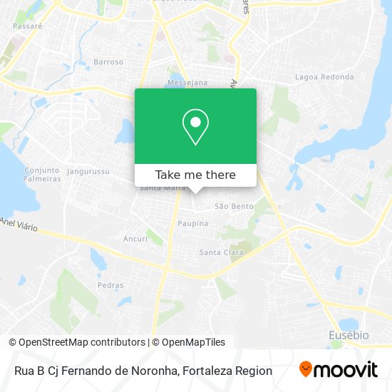 Rua B Cj Fernando de Noronha map