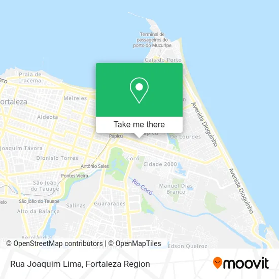 Rua Joaquim Lima map