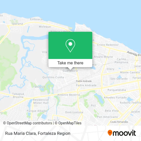 Rua Maria Clara map