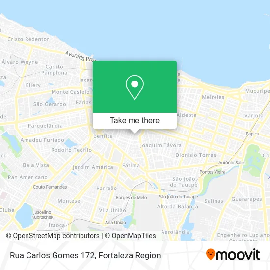 Rua Carlos Gomes 172 map