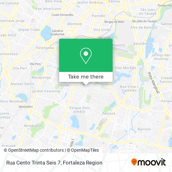 Rua Cento Trinta Seis 7 map