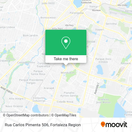 Rua Carlos Pimenta 506 map