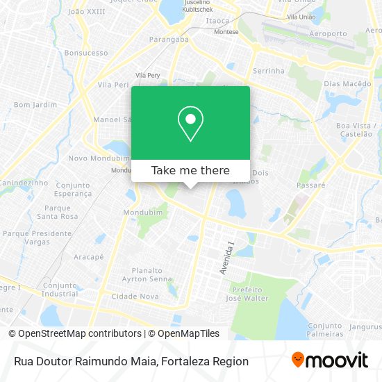 Rua Doutor Raimundo Maia map