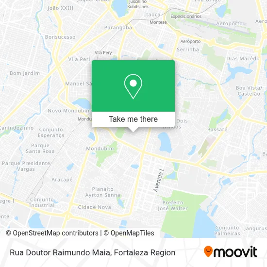 Rua Doutor Raimundo Maia map