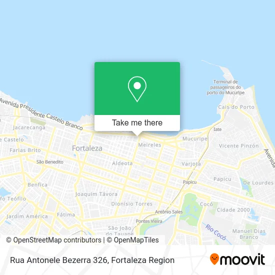 Rua Antonele Bezerra 326 map