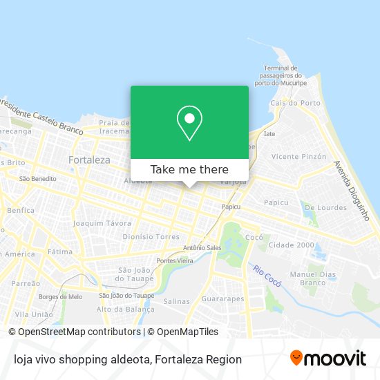 loja vivo shopping aldeota map