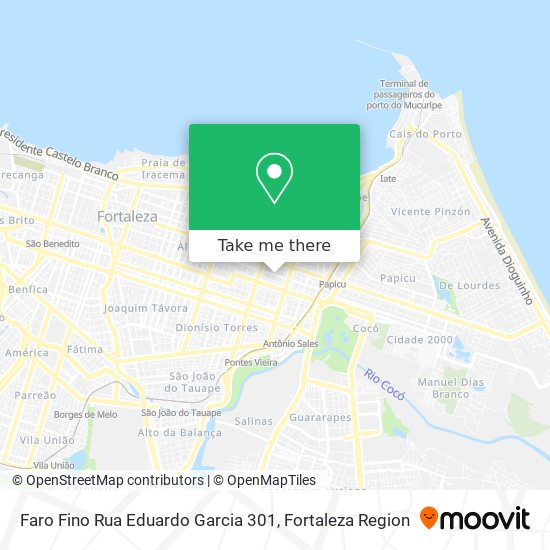 Faro Fino Rua Eduardo Garcia 301 map