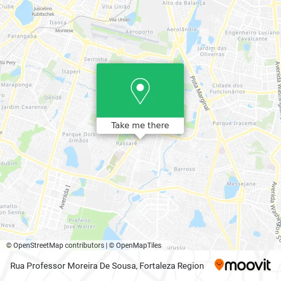Rua Professor Moreira De Sousa map