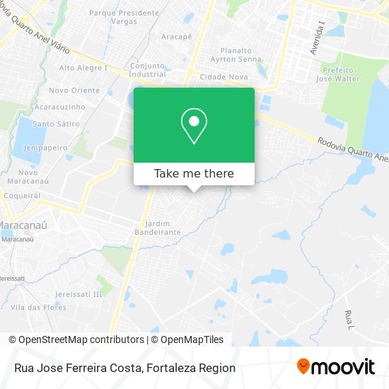 Rua Jose Ferreira Costa map