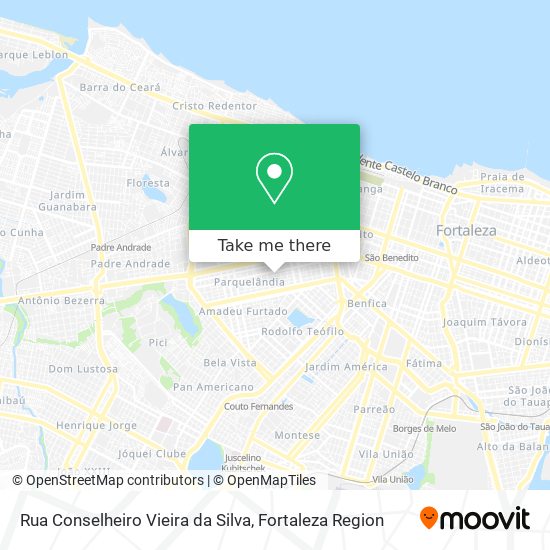 Rua Conselheiro Vieira da Silva map