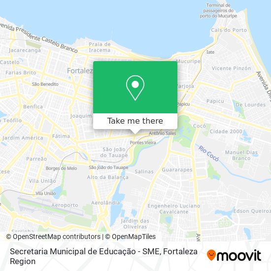 Secretaria Municipal de Educação - SME map