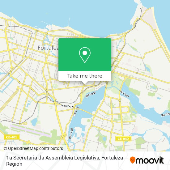 Mapa 1a Secretaria da Assembleia Legislativa
